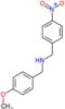 1-(4-methoxyphenyl)-N-(4-nitrobenzyl)methanamine