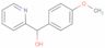 4-methoxy-α-pyridylbenzyl alcohol