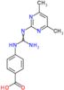 4-[(4,6-dimethylpyrimidin-2-yl)carbamimidamido]benzoic acid