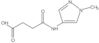 4-[(1-Methyl-1H-pyrazol-4-yl)amino]-4-oxobutanoic acid