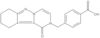 Benzoic acid, 4-[(7,8,9,10-tetrahydro-1-oxopyrazino[1,2-b]indazol-2(1H)-yl)methyl]-