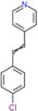 4-[2-(4-chlorophenyl)ethenyl]pyridine