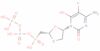 [[[(2R,5S)-5-(4-amino-5-fluoro-2,6-dioxo-3H-pyrimidin-1-yl)-1,3-oxathi olan-2-yl]methyl-hydroxy-phosphoryl]oxy-hydroxy-phosphoryl]oxyphosphon ic acid