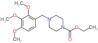 ethyl 4-(2,3,4-trimethoxybenzyl)piperazine-1-carboxylate