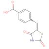 Benzoic acid, 4-[(2,4-dioxo-5-thiazolidinylidene)methyl]-