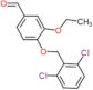 4-[(2,6-dichlorobenzyl)oxy]-3-ethoxybenzaldehyde