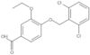 4-[(2,6-Dichlorophenyl)methoxy]-3-ethoxybenzoic acid