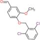 4-[(2,6-dichlorobenzyl)oxy]-3-methoxybenzaldehyde