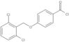 4-[(2,6-Dichlorophenyl)methoxy]benzoyl chloride