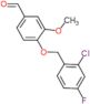 4-[(2-chloro-4-fluorobenzyl)oxy]-3-methoxybenzaldehyde