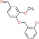 4-[(2-chlorobenzyl)oxy]-3-methoxybenzaldehyde