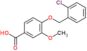 4-[(2-chlorobenzyl)oxy]-3-methoxybenzoic acid