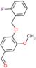 4-[(2-fluorobenzyl)oxy]-3-methoxybenzaldehyde