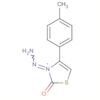 2(3H)-Thiazolone, 4-(4-methylphenyl)-, hydrazone