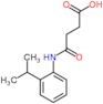 4-{[2-(1-methylethyl)phenyl]amino}-4-oxobutanoic acid