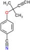 4-[(1,1-dimethylprop-2-yn-1-yl)oxy]benzonitrile