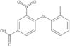 4-[(2-Methylphenyl)thio]-3-nitrobenzoic acid