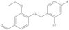 4-[(2-Chloro-4-fluorophenyl)methoxy]-3-ethoxybenzaldehyde