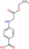 4-[(2-Ethoxy-2-oxoethyl)amino]benzoic acid