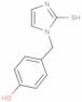 1-(4-hydroxybenzyl)imidazole-2-thiol