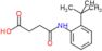 4-[(2-tert-butylphenyl)amino]-4-oxobutanoic acid