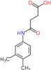 4-[(3,4-dimethylphenyl)amino]-4-oxobutanoic acid