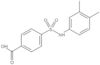 4-[[(3,4-Dimethylphenyl)amino]sulfonyl]benzoic acid