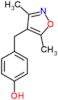 4-[(3,5-dimethylisoxazol-4-yl)methyl]phenol