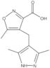 4-[(3,5-Dimethyl-1H-pyrazol-4-yl)methyl]-5-methyl-3-isoxazolecarboxylic acid