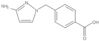 4-[(3-Amino-1H-pyrazol-1-yl)methyl]benzoic acid