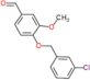 4-[(3-chlorobenzyl)oxy]-3-methoxybenzaldehyde