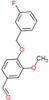 4-[(3-fluorobenzyl)oxy]-3-methoxybenzaldehyde