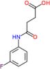 4-[(3-fluorophenyl)amino]-4-oxobutanoic acid