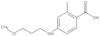 4-[(3-Methoxypropyl)amino]-2-methylbenzoic acid