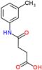 4-[(3-methylphenyl)amino]-4-oxobutanoic acid