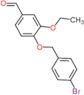 4-[(4-bromobenzyl)oxy]-3-ethoxybenzaldehyde