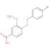 Ácido benzóico, 4-[(4-bromofenil)metoxi]-3-metoxi-