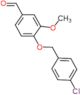 4-[(4-chlorobenzyl)oxy]-3-methoxybenzaldehyde