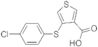 4-[(4-chlorophenyl)thio]thiophene-3-carboxylic acid