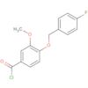 Benzoyl chloride, 4-[(4-fluorophenyl)methoxy]-3-methoxy-