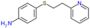 4-[2-(2-pyridyl)ethylsulfanyl]aniline