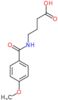 4-[(4-methoxybenzoyl)amino]butanoic acid