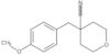 Tetrahydro-4-[(4-methoxyphenyl)methyl]-2H-pyran-4-carbonitrile
