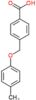 4-[(4-methylphenoxy)methyl]benzoic acid