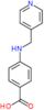 4-[(pyridin-4-ylmethyl)amino]benzoic acid