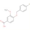 4-[(4-Fluorophenyl)methoxy]-3-methoxybenzoic acid