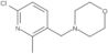 4-[(6-Chloro-2-methyl-3-pyridinyl)methyl]morpholine