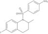 4-[(6-Fluoro-3,4-dihydro-2-methyl-1(2H)-quinolinyl)sulfonyl]benzenamine