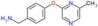 4-[(6-Methyl-2-pyrazinyl)oxy]benzenemethanamine