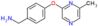 [4-(6-methylpyrazin-2-yl)oxyphenyl]methanamine